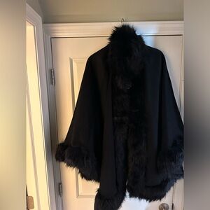 Jessica London poncho coat